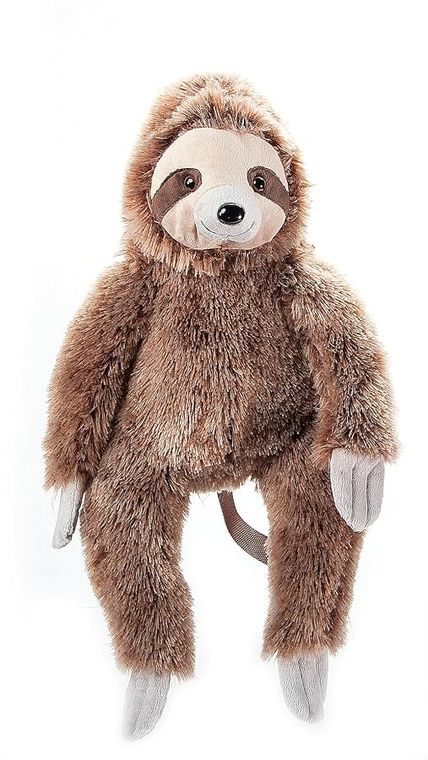 Sloth Plush Backpack Stuffed Animal by Zoologee, view 2