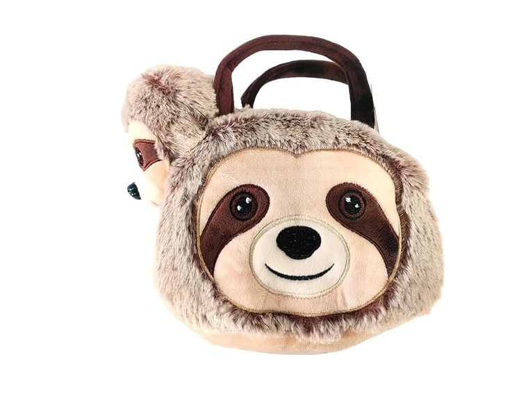 Sloth Purse Plush Set Stuffed Animal by Zoologee, view 3