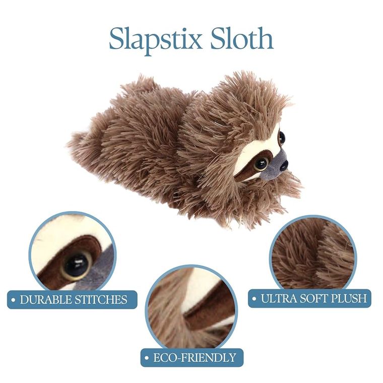 Sloth Slap Bracelet Stuffed Animal by Zoologee, view 3