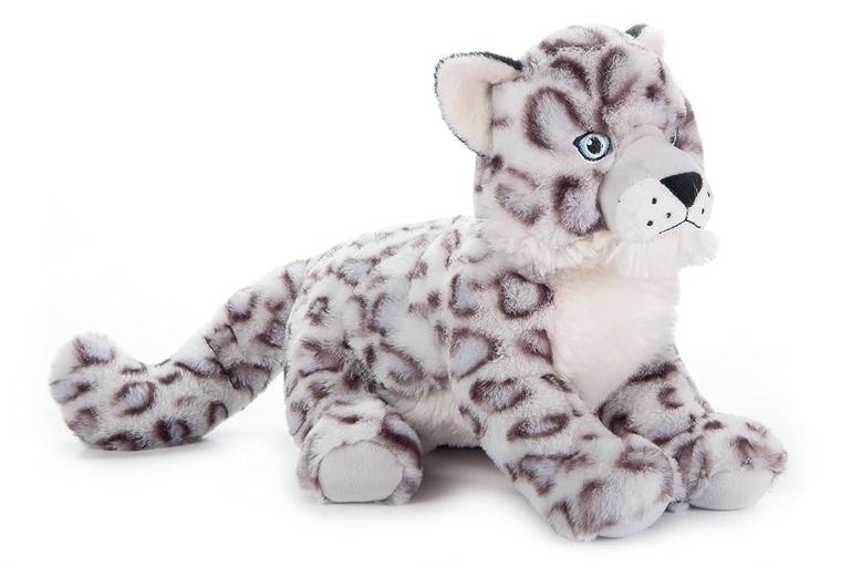 Snow Leopard Stuffed Animal Plushie by Zoologee, view 2