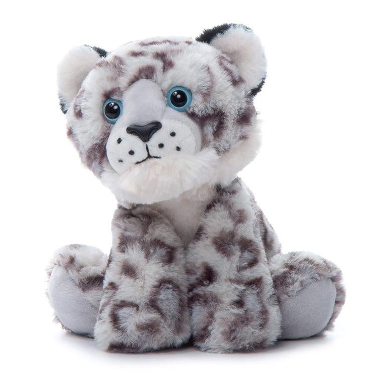 Snow Leopard Stuffed Animal, Wild Onez by Zoologee, view 2