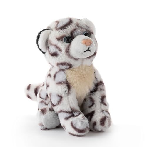 Snow Leopard Stuffed Animal Plush, Babiez by Zoologee