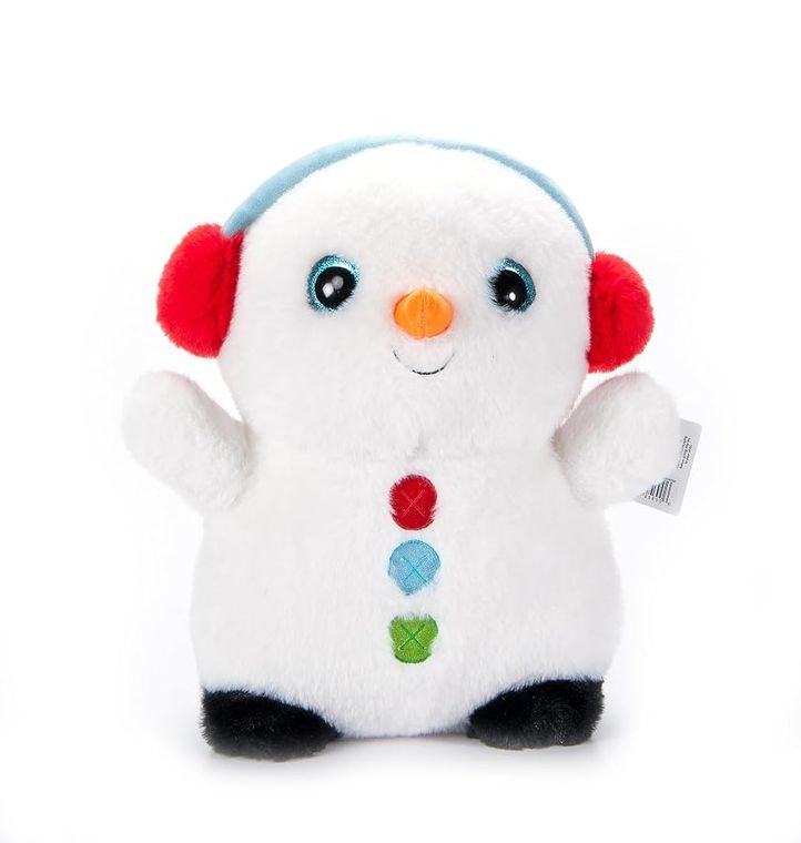 Snowman Stuffed Animal Plush, Puffimalz by Zoologee, view 2
