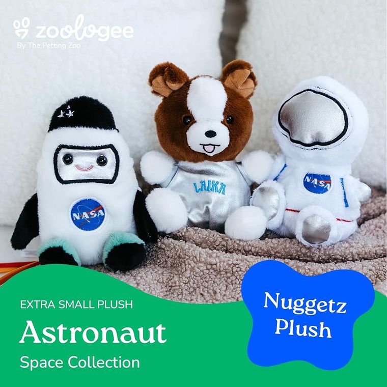 Space Astronaut Stuffed Animal Plushie by Zoologee, view 3