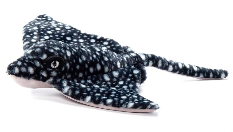 Spotted Eagle Stingray Stuffed Animal, Wild Onez by Zoologee, view 2