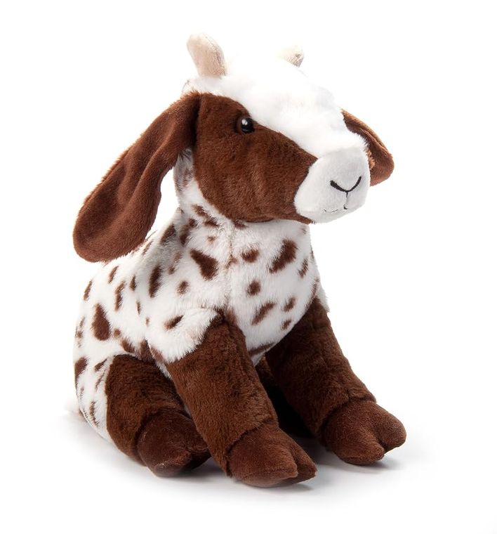 Spotted Goat Stuffed Animal, Wild Onez by Zoologee, view 2