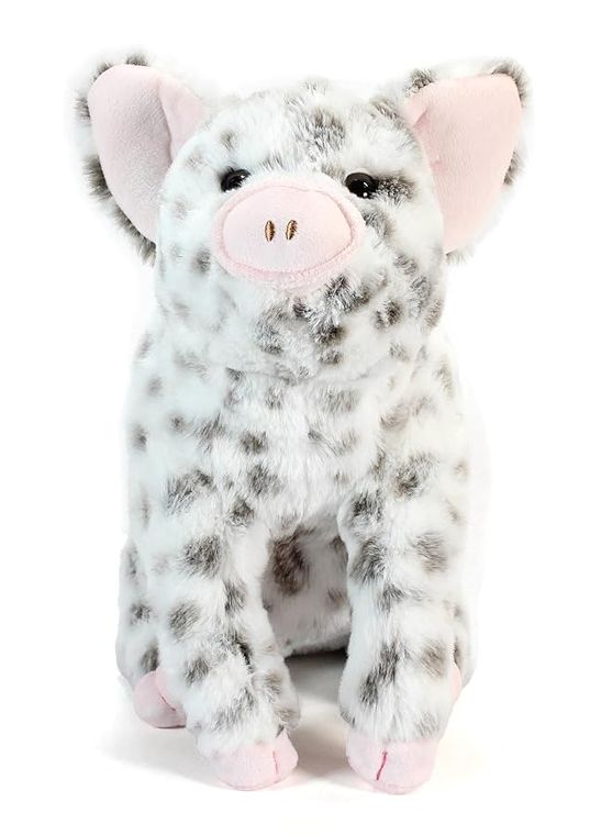 Spotted Pig Stuffed Animal, Wild Onez by Zoologee, view 3