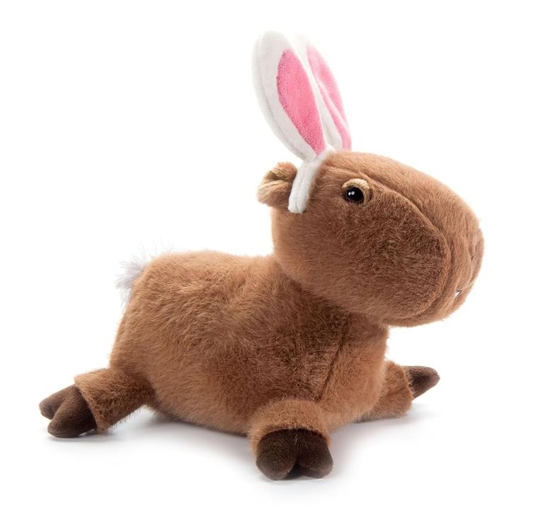 Spring Carl Capybara Bunny Stuffed Animal by Zoologee, view 2