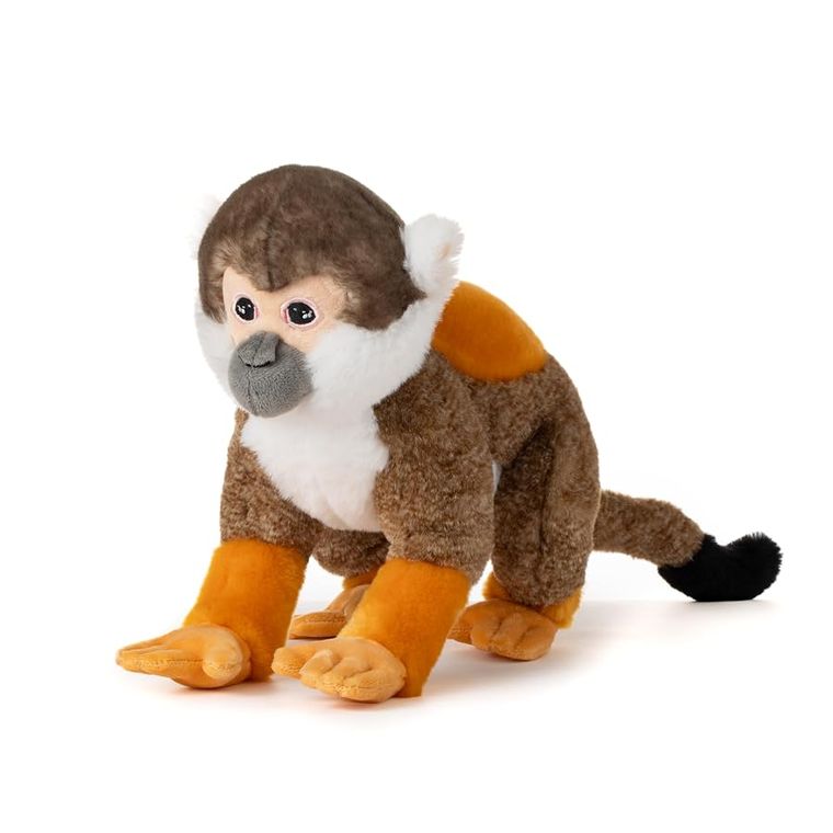 Squirrel Monkey Stuffed Animal Plushie by Zoologee, view 2