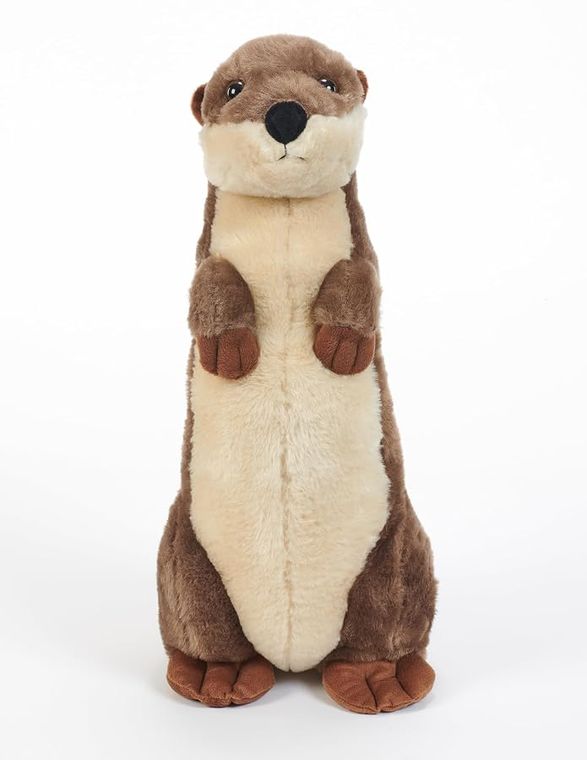 Standing River Otter Stuffed Animal Plush, Wild Onez by Zoologee, view 3