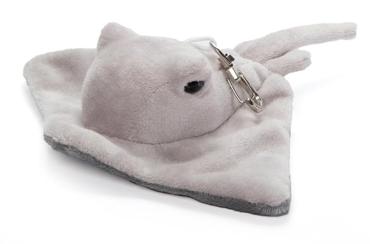 Stingray Plush Bag Charms Stuffed Animal by Zoologee, view 2