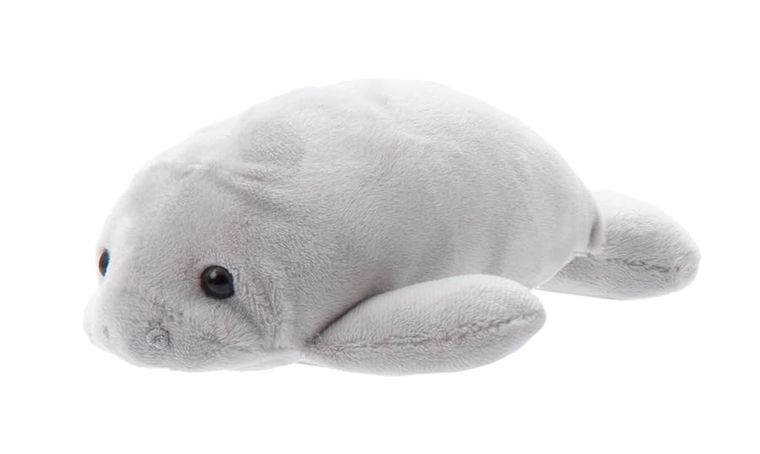 Super Soft Manatee Stuffed Animal Plushie by Zoologee, view 2