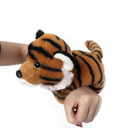 Tiger Slap Bracelet Stuffed Animal by Zoologee