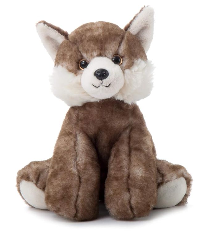Timber Wolf Stuffed Animal, Wild Onez by Zoologee, view 3