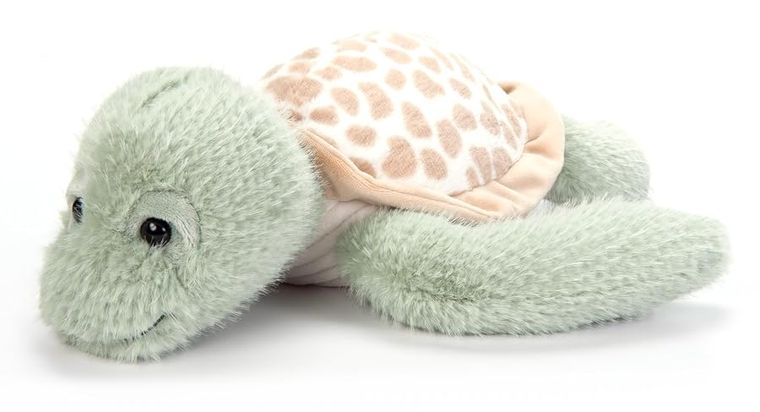 Tortoise Sea Turtle Stuffed Animal Plushie, Fuzzlez by Zoologee, view 2