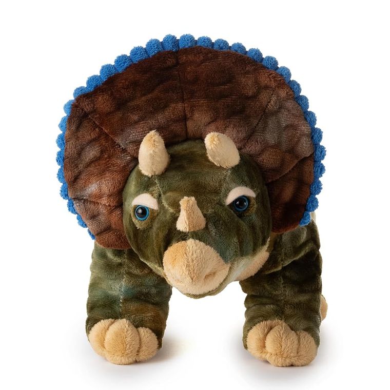 Triceratops Stuffed Animal Plushie by Zoologee
