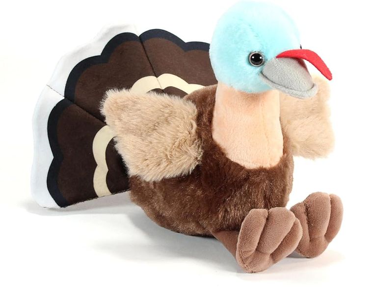 Turkey Stuffed Animal Plushie, Wild Onez by Zoologee, view 2