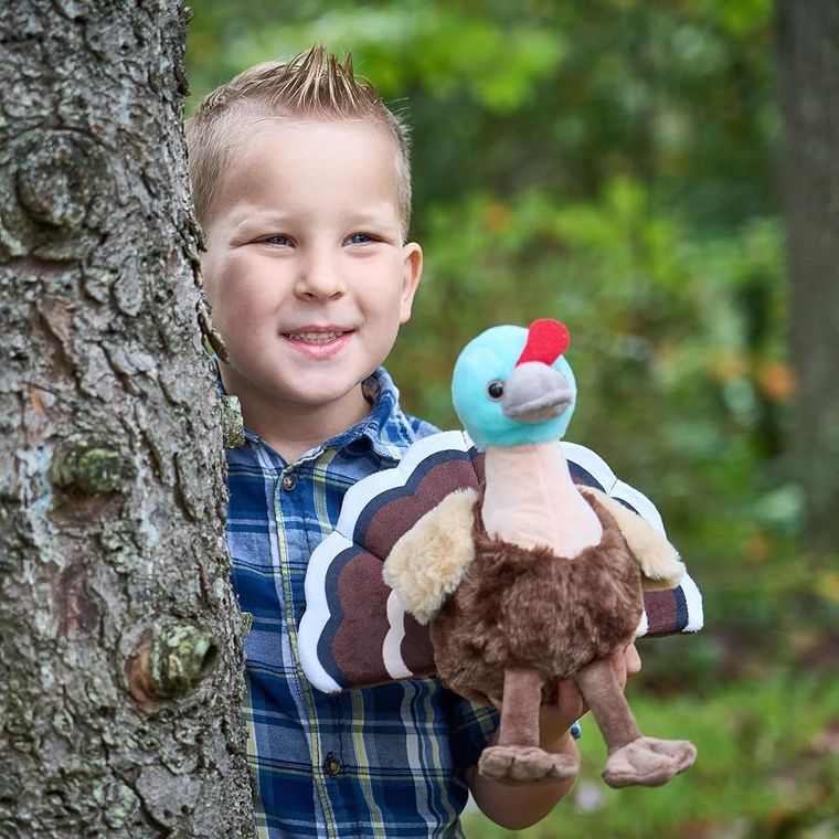 Turkey Stuffed Animal Plushie, Wild Onez by Zoologee, view 3