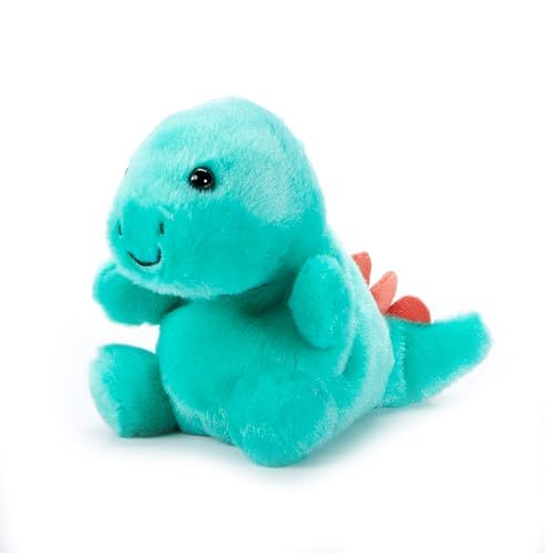 Turquoise Stegosaurus Stuffed Animal Plushie, Nuggetz by Zoologee