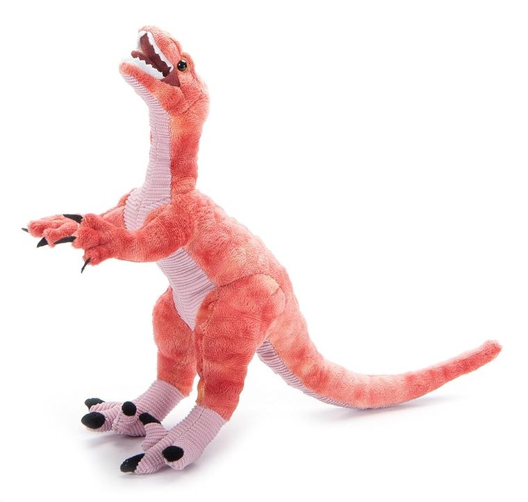 Velociraptor Stuffed Animal Plushie by Zoologee, view 2