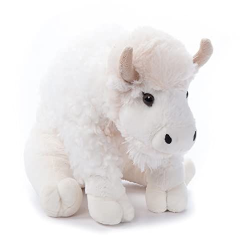 White Bison Stuffed Animal, Wild Onez by Zoologee