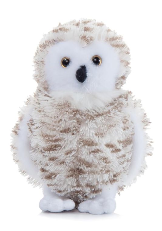 White Snowy Owl Stuffed Animal, Wild Onez by Zoologee, view 2
