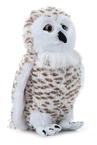 White Snowy Owl Stuffed Animal Plushie, Wild Onez by Zoologee