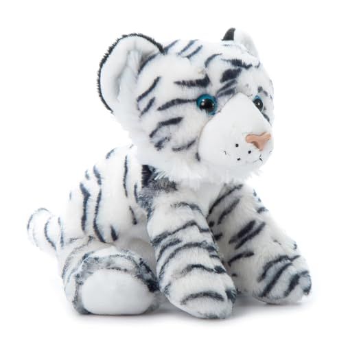 White Tiger Stuffed Animal, Wild Onez by Zoologee