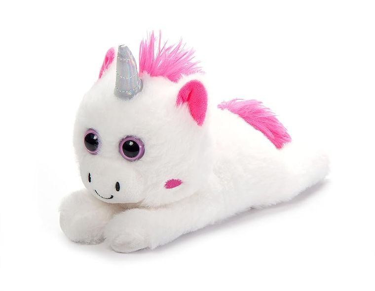 White Unicorn Slap Bracelet Stuffed Animal by Zoologee, view 2