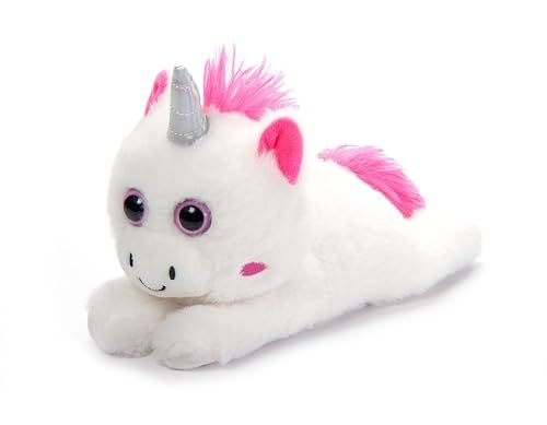 White Unicorn Slap Bracelet Stuffed Animal by Zoologee