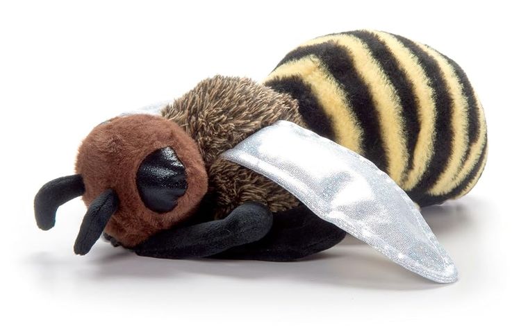 Yellow Bee Stuffed Animal, Wild Onez by Zoologee, view 2