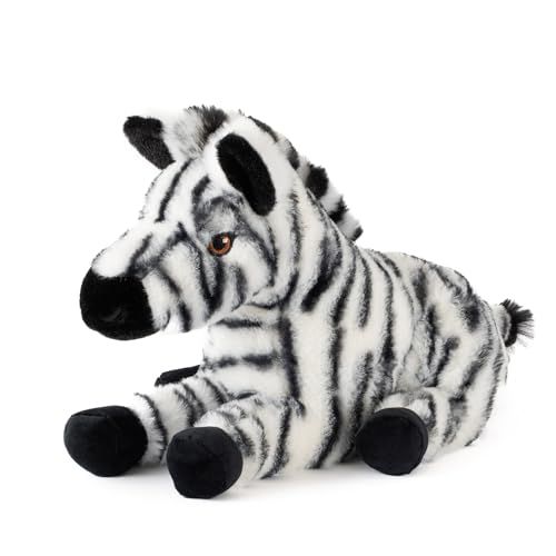 Zebra Stuffed Animal Plushie by Zoologee