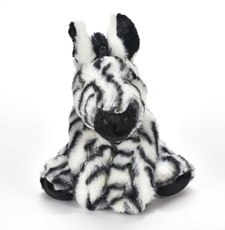Zebra Stuffed Animal Plushie, Wild Onez by Zoologee, view 2