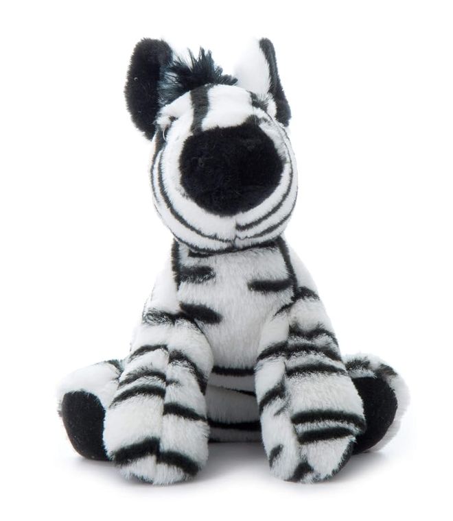 Zebra Stuffed Animal Plushie, Wild Onez by Zoologee, view 3