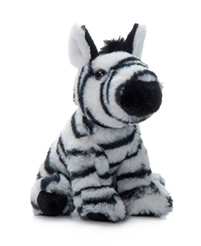 Zebra Stuffed Animal Plushie, Babiez by Zoologee